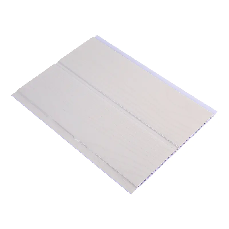 White Wall Cladding Sheets Interlocking PVC Wall Panels YXPVC208